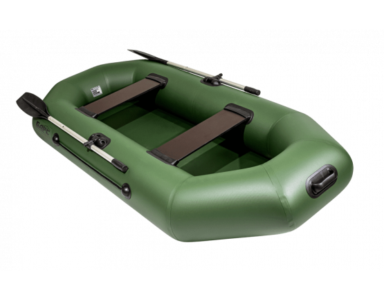 Лодка ПВХ Барс 260 зеленая